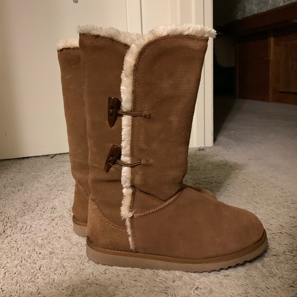 Ugg type fuzzy boots